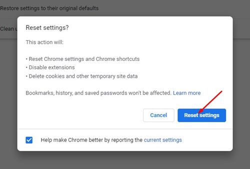 how to disable add ons chrom