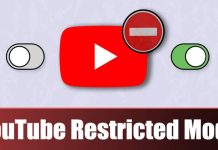 How to Enable/Disable Restricted Mode on YouTube