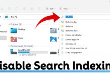 How to Disable Search Indexing in Windows 11