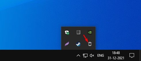 How to Add Recycle Bin Icon to the System Tray in Windows 10 11 - 75