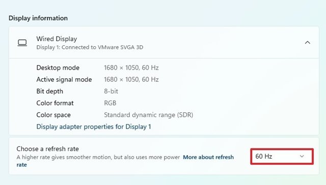 How to Change the Display Refresh Rate on Windows 11 - 26