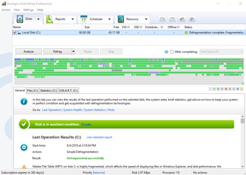 Alat Defragmentasi Disk