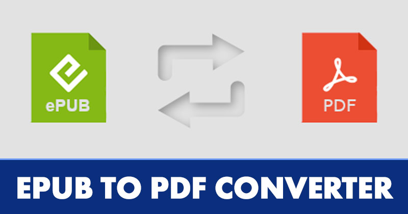 5 meilleurs logiciels de conversion EPUB en PDF pour Windows