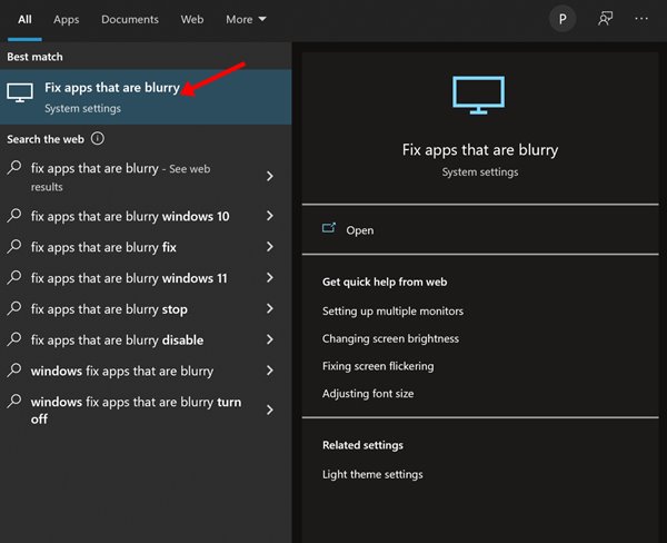 How to Fix Blurry Apps on Windows 10 11 - 30