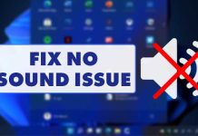 How To Fix No Sound Problem in Windows 11