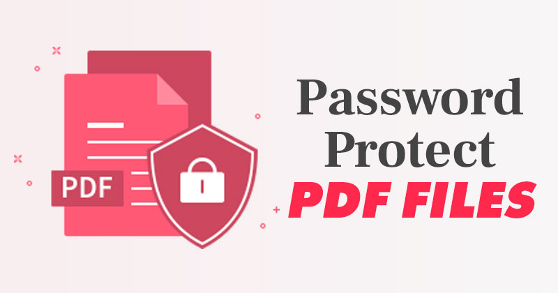 Como proteger arquivos PDF com senha