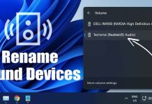 How to Rename Sound Devices on Windows 11