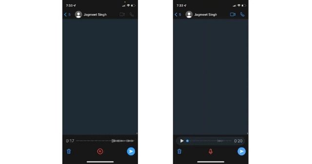 Whatsapp Pause Voice Recording Feature