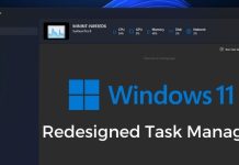 Windows 11 Task Manager to Get Dark Mode & New Design