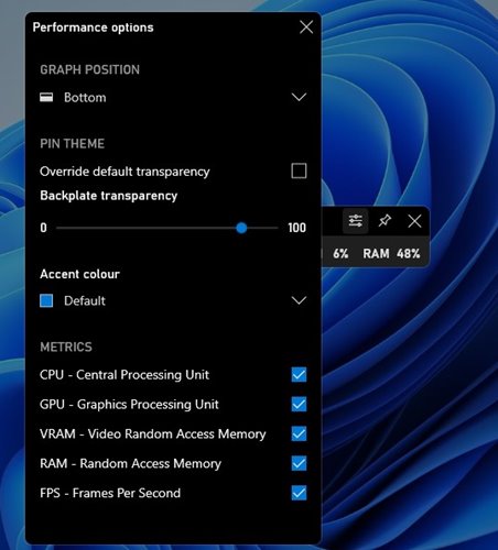 How to Display CPU  GPU   RAM Usage Natively on Windows 11 - 33