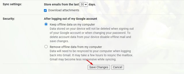 How to Enable   Use Gmail Offline in Chrome Browser - 97