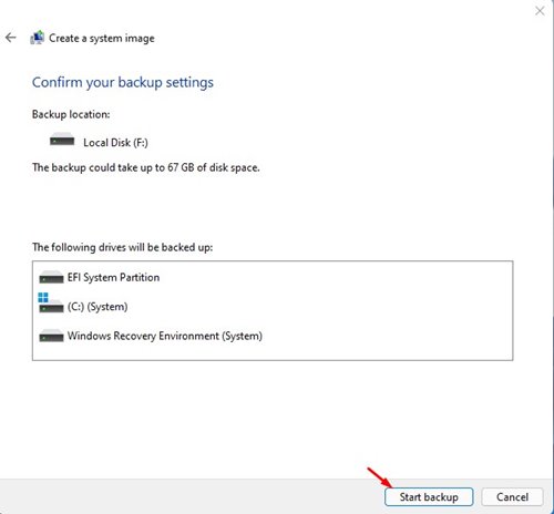 How to Create Full System Backup of Your Windows 11 PC - 16