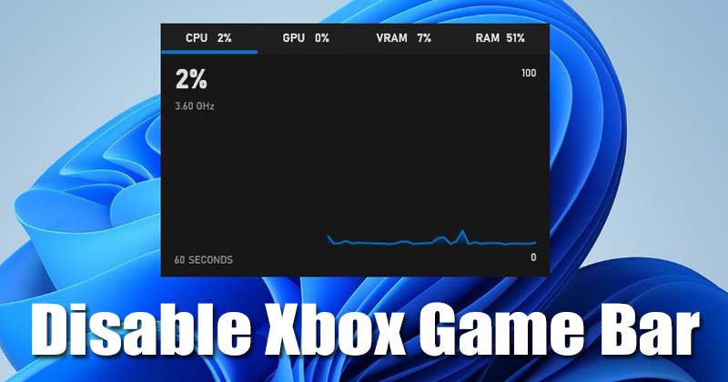 disable xbox game bar windows 11 powershell