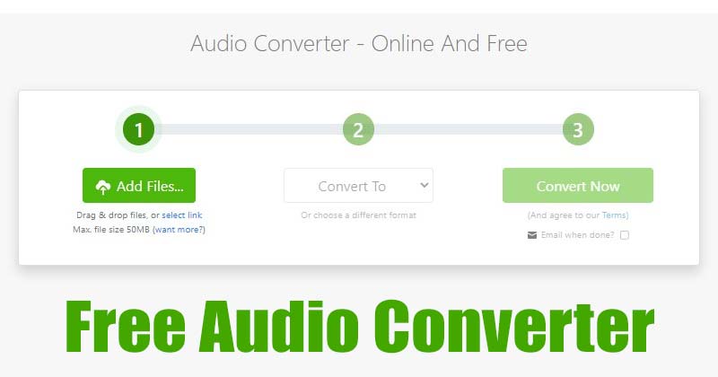 best free audio converter