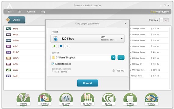 Freemake Audio Converter