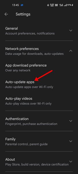 How To Turn Off Automatic App Updates in Google Play Store