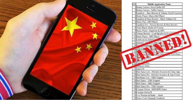 Pemerintah melarang 54 aplikasi Cina
