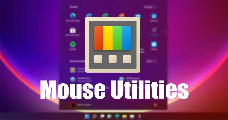 How to Enable & Use Mouse Utilities in PowerToys on Windows 11