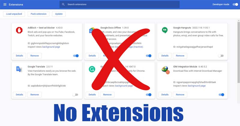 How to Start Chrome Without Extensions on Windows 11