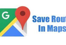 How to Save a Route on Google Maps for Android