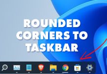 How to Add Rounded Corners to Windows 11 Taskbar