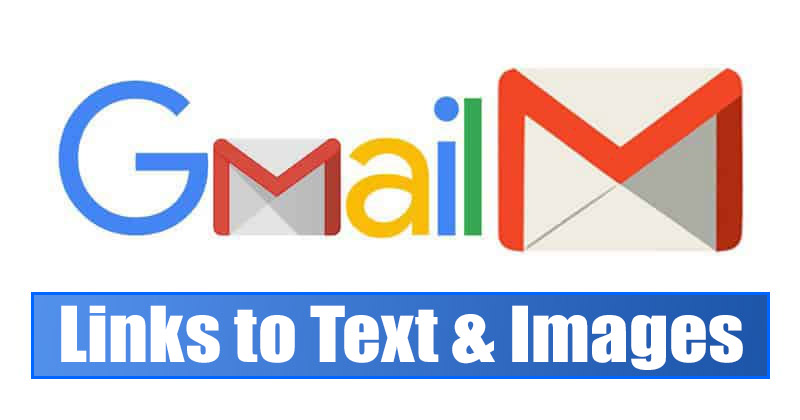 Linkek hozzáadása szövegekhez és képekhez a Gmailben