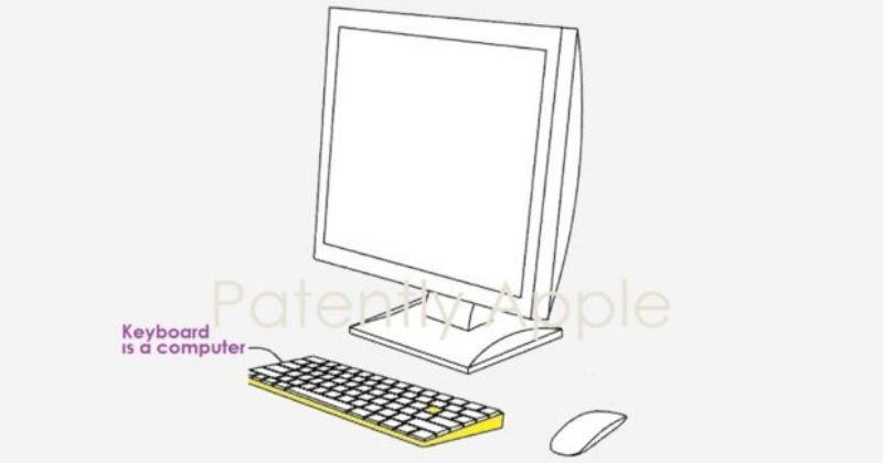 Apple Files Patent for Magic Keyboard with Integrated Mac - 3