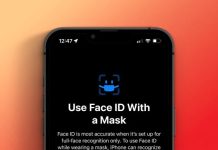 Apple's Latest Update iOS 15.4 which Accepts 'Face ID with a Mask'