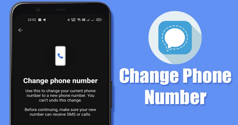 How to Change Phone Number on Signal Without Losing Chats