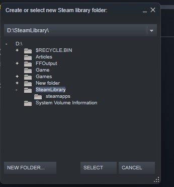 How to Change the Game Download Location in Steam Client - 66