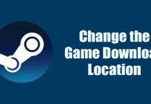 How to Change the Game Download Location in Steam Client