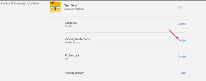 How to Set Profile Maturity Ratings   Block Shows on Netflix - 27