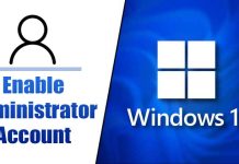 How to Enable Administrator Account on Windows 11