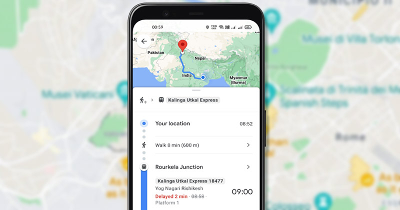 How to Track Live Train Running Status in Google Maps