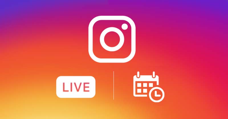 How to Schedule a Live Video on Instagram App