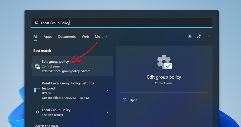Como redefinir as configurações de política de grupo local para padrão no Windows 11