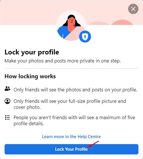 Lock Your Profile