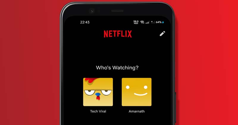 Netflix-profil létrehozása asztali számítógépen és mobileszközön