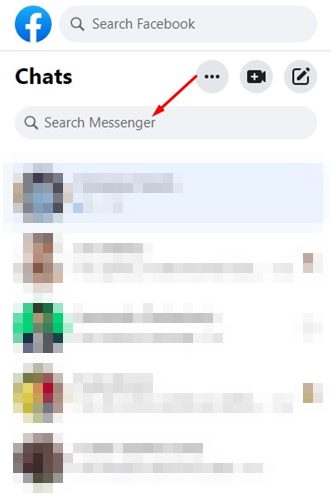 utilize the Search Messenger box