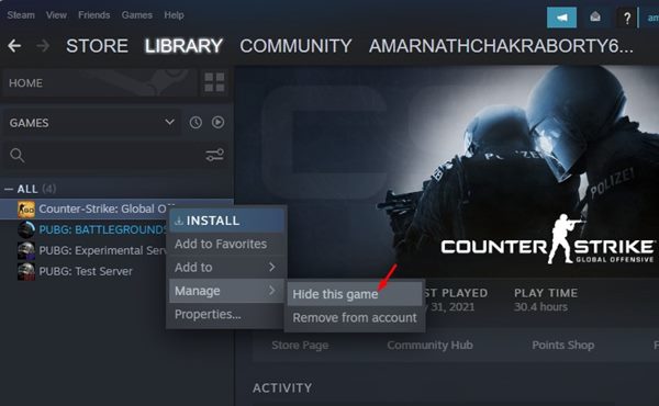 How to Hide or Remove a Game From Steam  Step by Step Guide  - 51