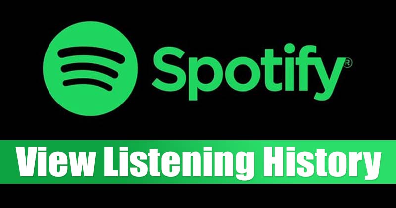 How to View Your Spotify Listening History on Web, Desktop & Mobile