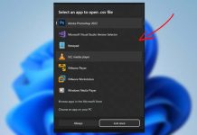 How to Enable the New App Picker in Windows 11