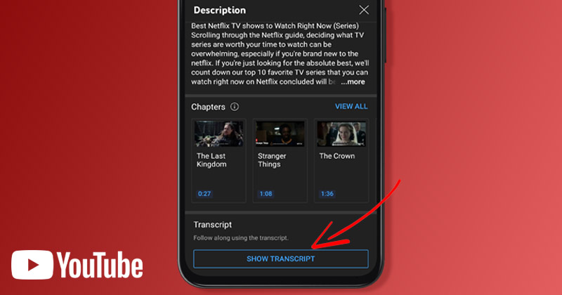 How to Get the Transcript of a YouTube Video  Desktop   Mobile  - 43