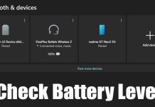 How to Check Battery Level of Bluetooth Devices on Windows 11