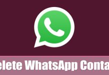 How to Delete a WhatsApp Contact on your Phone