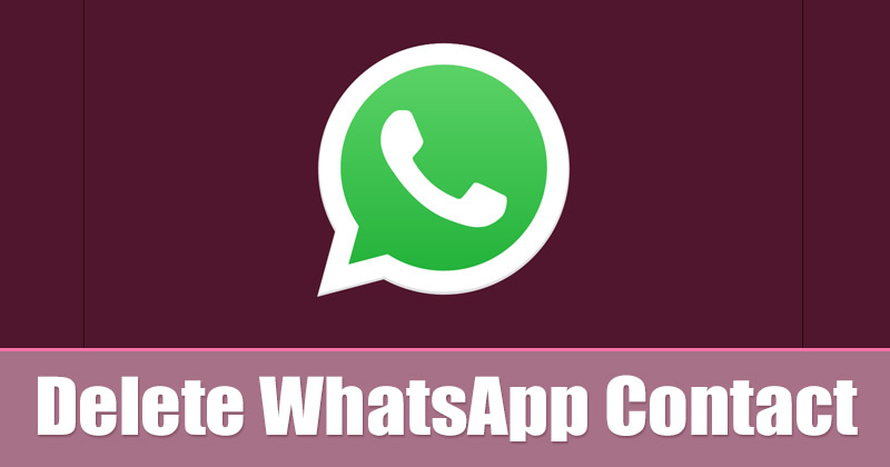 Como excluir um contato do WhatsApp no ​​seu telefone