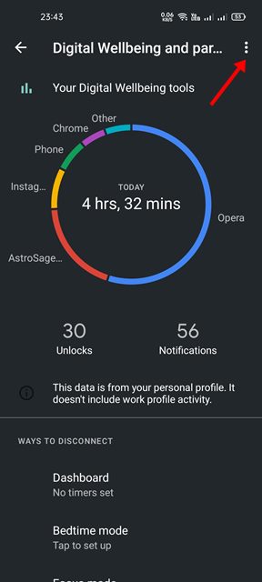 How to Disable Digital Wellbeing on Android Device - 6