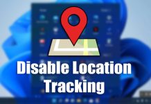 How to Disable Location Tracking in Windows 11