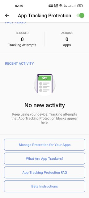 How to Enable   Use the App Tracking Protection of DuckDuckGo - 7