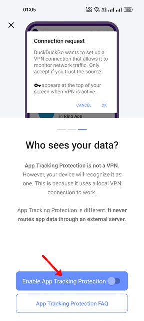 How to Enable   Use the App Tracking Protection of DuckDuckGo - 40